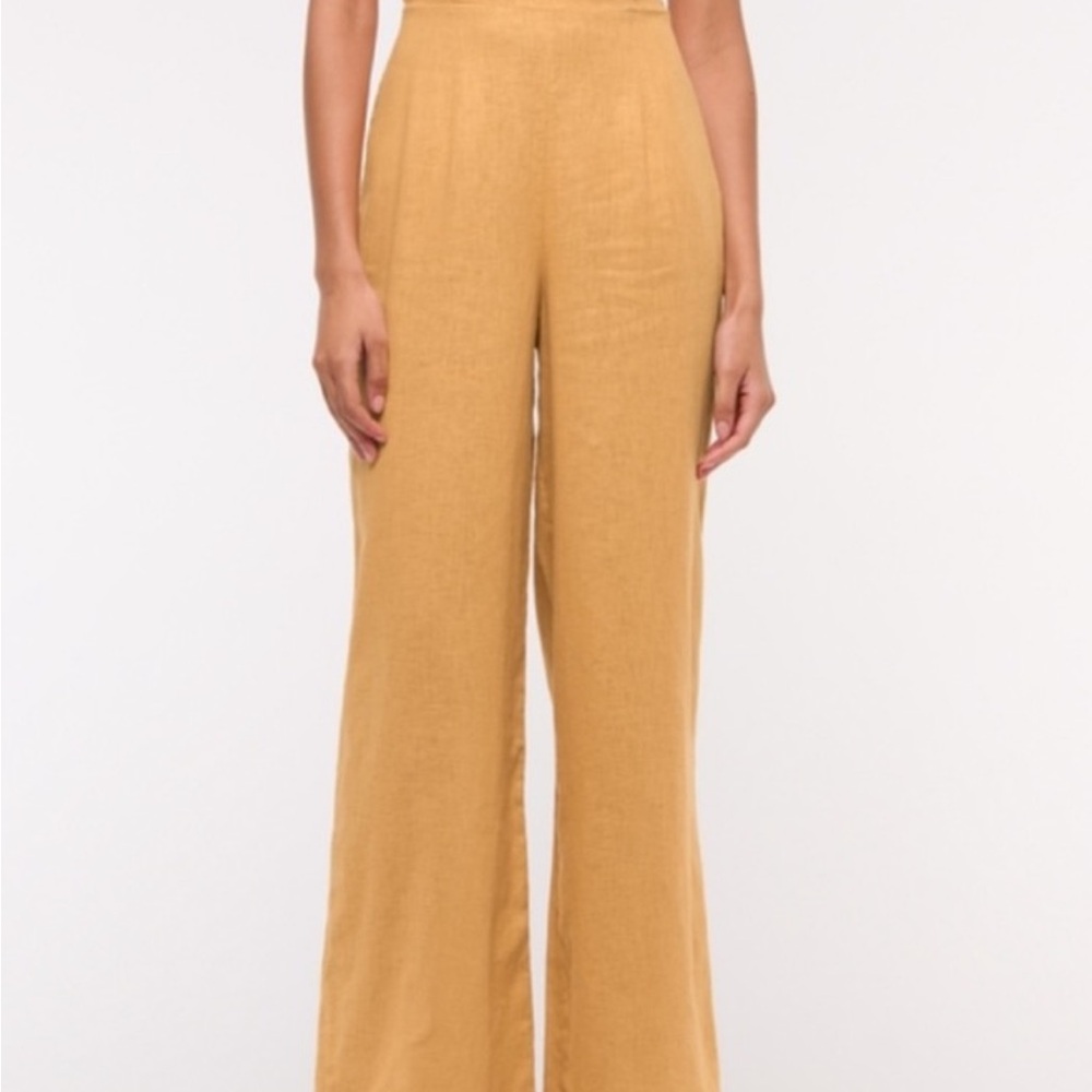 Abercrombie & Fitch Mustard Jumpsuit